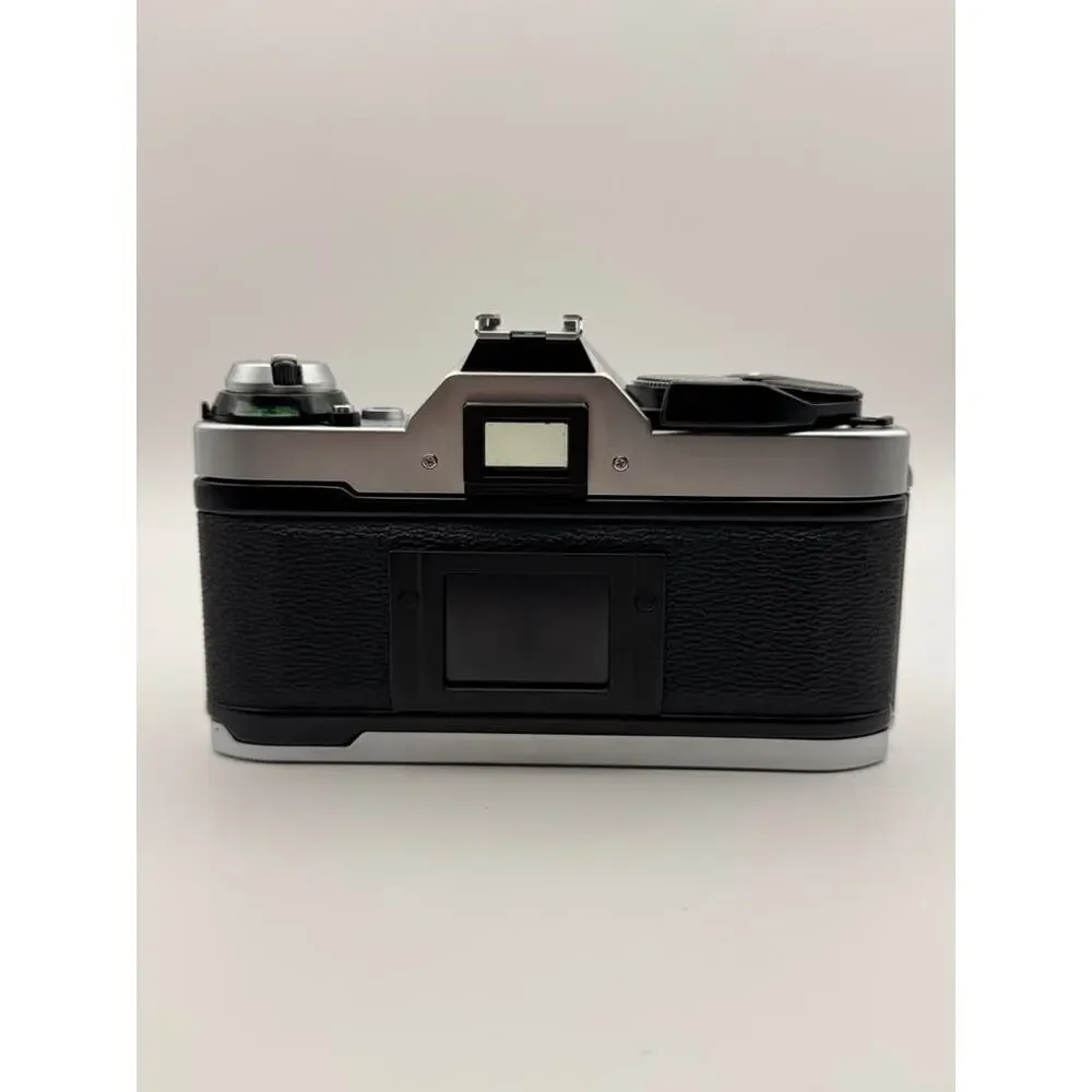 Canon AE-1 Program 35mm SLR Film Camera FD 50mm f/1.8 Lens Silver